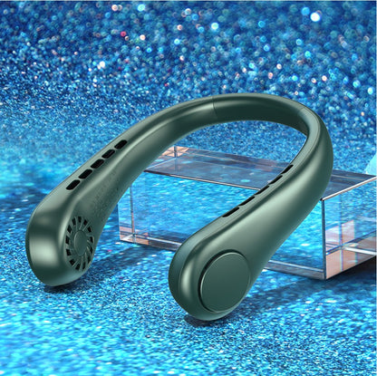 Bladeless Neck Fan – Portable, Rechargeable & Hands-Free Cooling for Summer